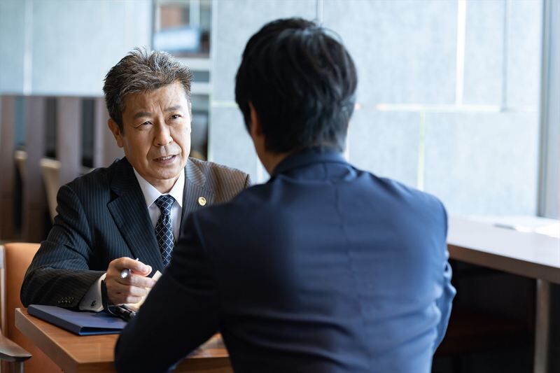 クライアントとの会議風景